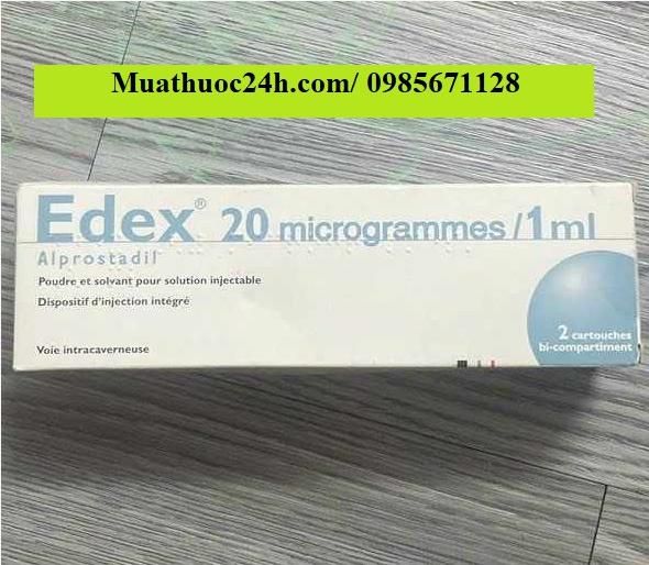Thuốc Edex 20 microgrammes/1ml Alprostadil giá bao nhiêu mua ở đâu?