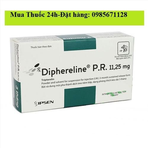 Thuốc Diphereline P.R. 11.25 Mg Triptorelin giá bao nhiêu mua ở đâu