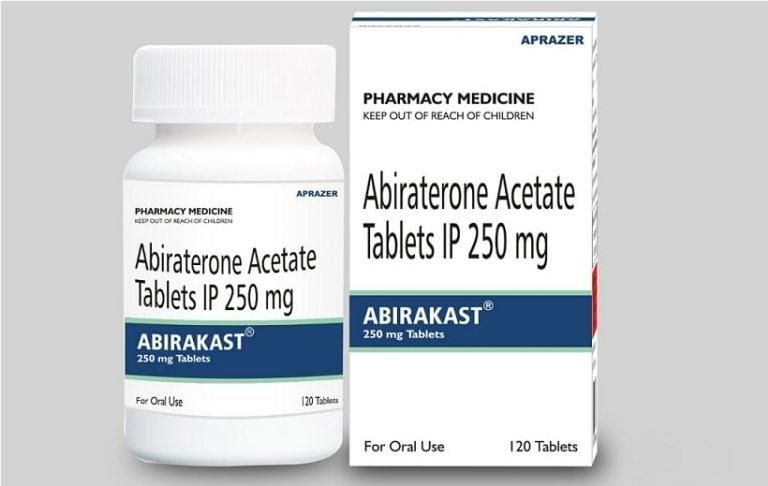 Thuốc Abirakast Abiraterone acetate giá bao nhiêu mua ở đâu?
