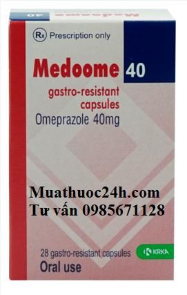 Thuốc Medoome 40 Omeprazole giá bao nhiêu mua ở đâu