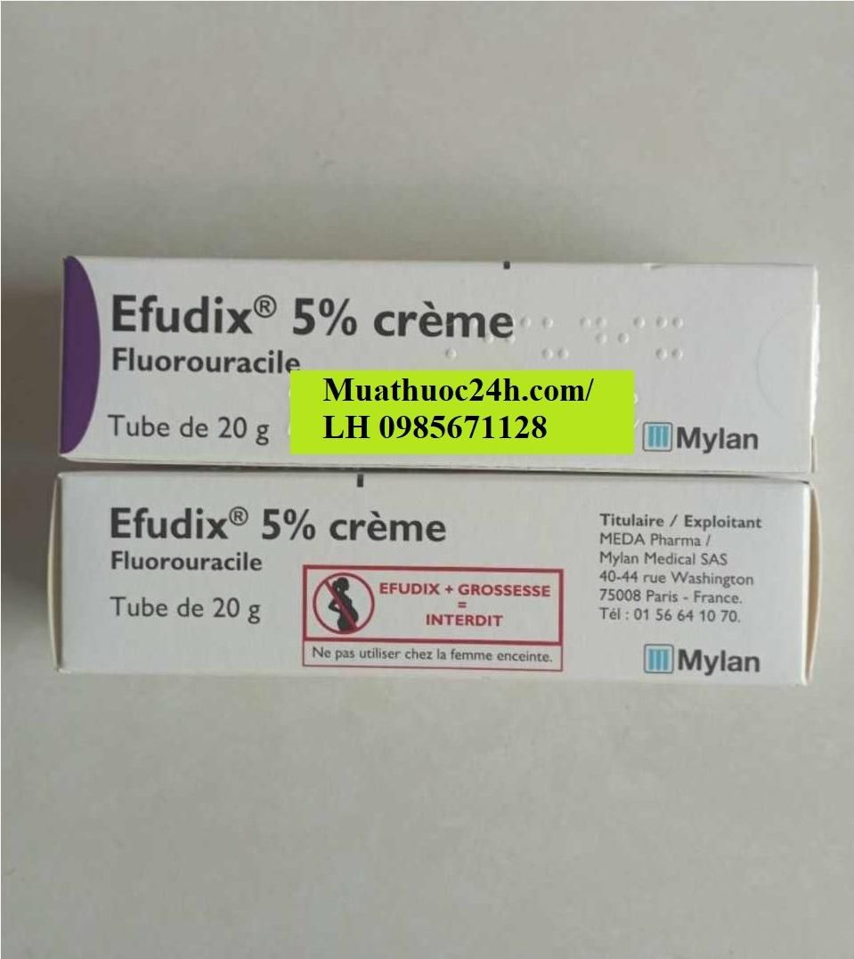 Thuốc Efudix 5% Fluorouracil giá bao nhiêu mua ở đâu
