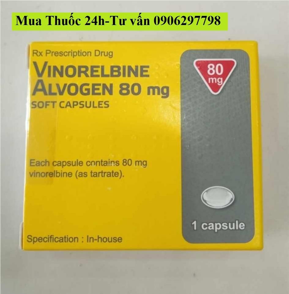 Thuốc Vinorelbine Alvogen 80 giá bao nhiêu mua ở đâu?