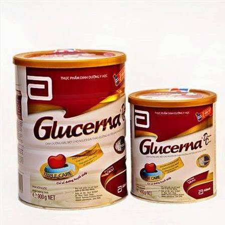 Sữa Glucerna cho bệnh nhân tiểu đường 400g, 850g, 900g mua ở đâu, giá bao nhiêu