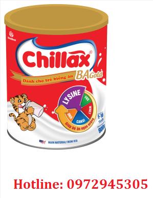 Sữa Chillax BA gold cho trẻ biếng ăn, suy dinh dưỡng