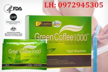 Mua trà giảm cân Green Coffee 1000 ở đâu, giá bao nhiêu?