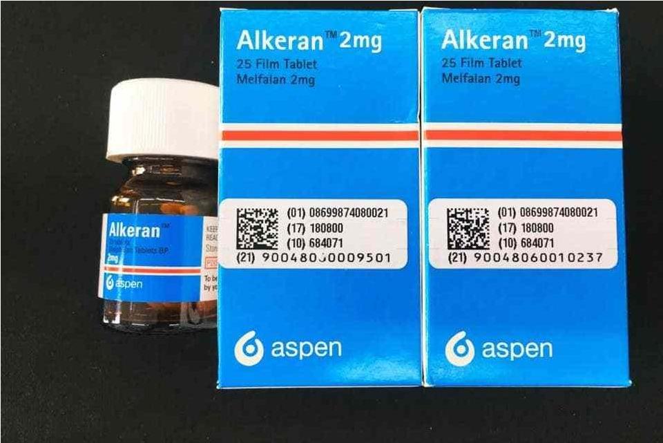 Thuốc Alkeran Melphalan 2mg mua ở đâu giá bao nhiêu?