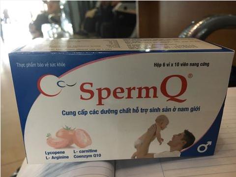Thuốc SpermQ mua ở đâu, giá bao nhiêu, SpermQ nâng cao chất lượng, số lượng tinh trùng