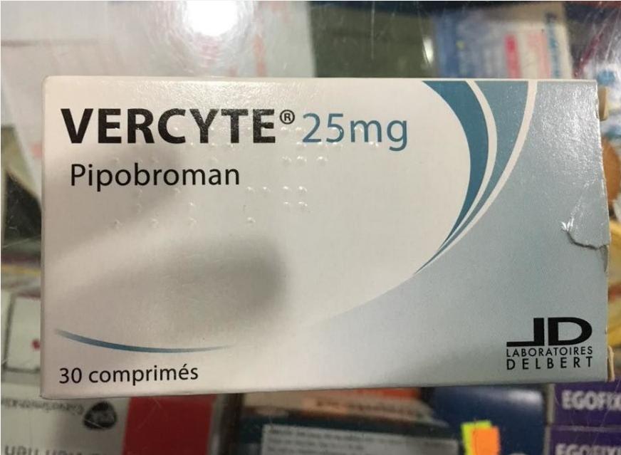 Thuốc Vercyte Pipobroman của Pháp giá bao nhiêu mua ở đâu