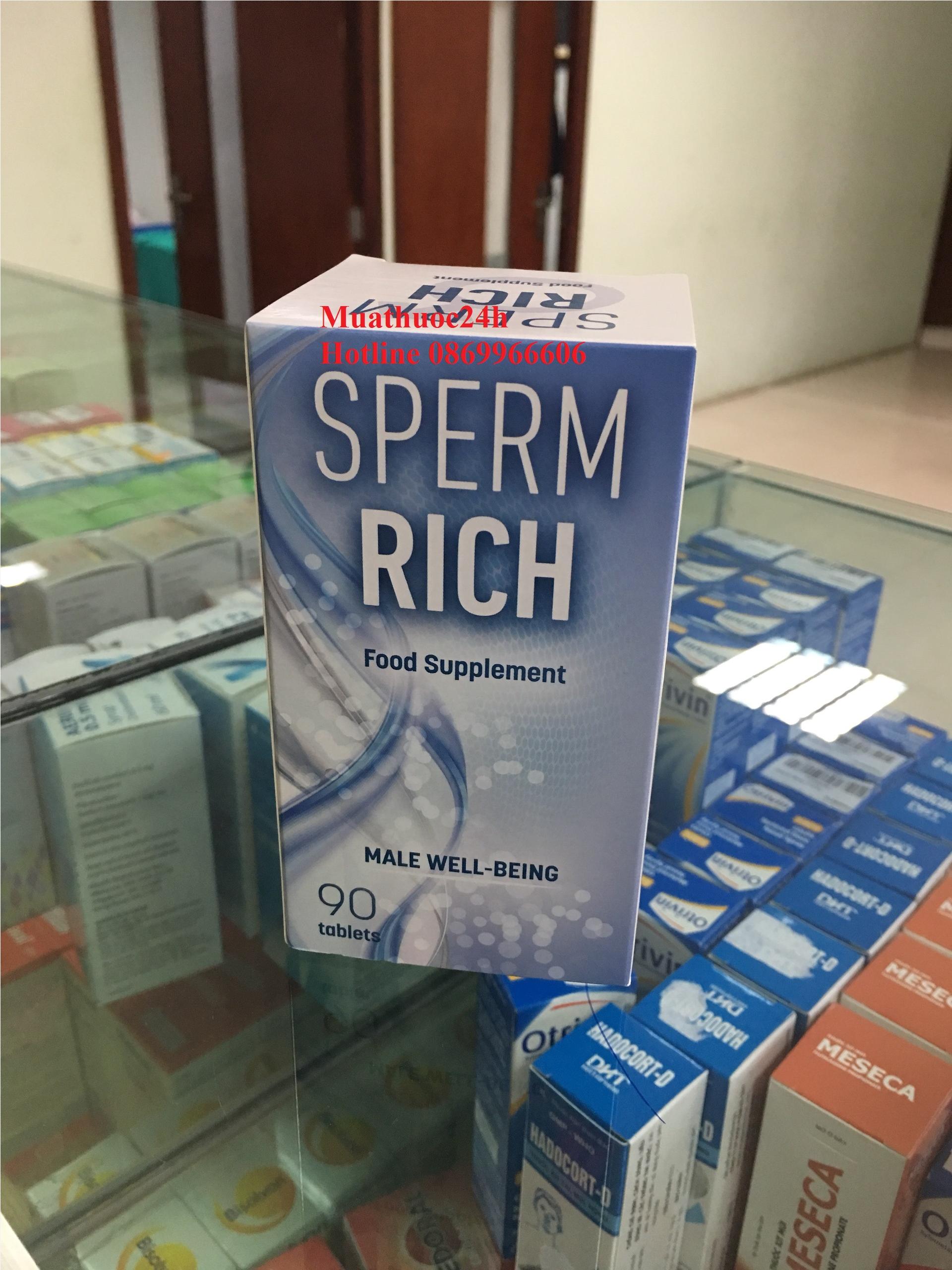 Thuốc Spermrich giá bao nhiêu, mua ở đâu?