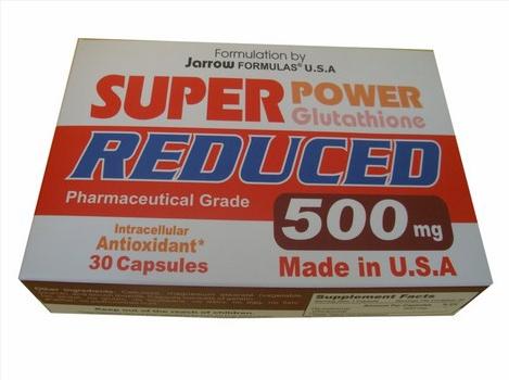 Super Power Glutathione Reduced 500 mg Giải Độc Gan, Chống Lão Hóa