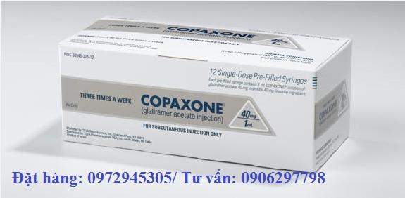 Thuốc Copaxone glatiramer giá bao nhiêu mua ở đâu?