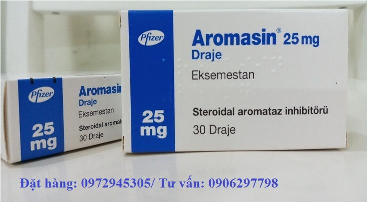 Thuốc Aromasin Exemestane 25mg giá bao nhiêu mua ở đâu?