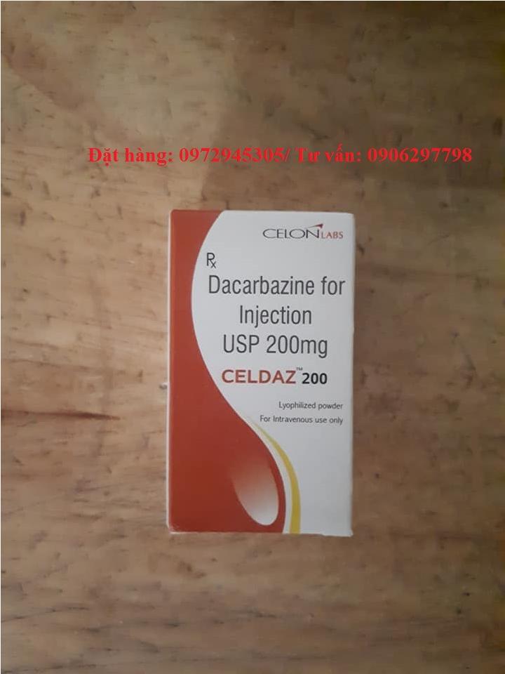 Thuốc Celdaz 200 hoạt chất Dacarbazine giá bao nhiêu mua ở đâu?