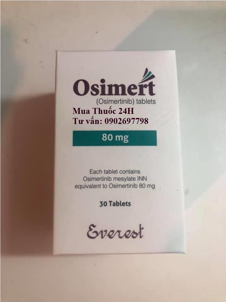 Thuốc Osimert 80mg (Osimertinib 80mg) mua ở đâu giá bao nhiêu