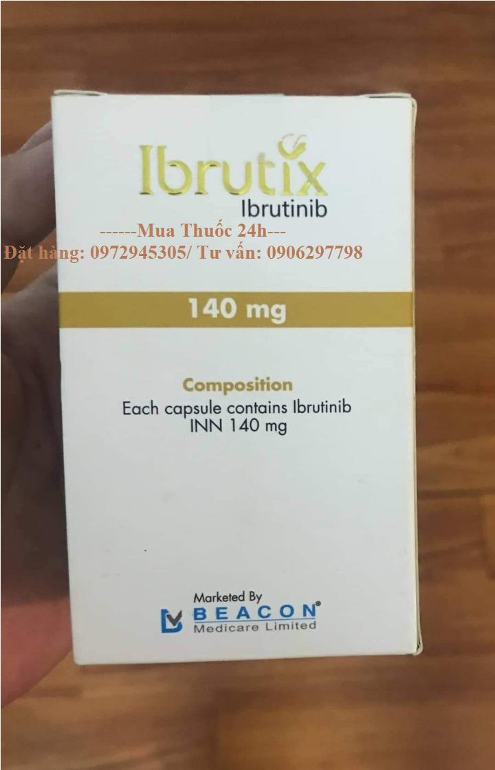 Thuốc Ibrutix Ibrutinib 140 mg giá bao nhiêu mua ở đâu?