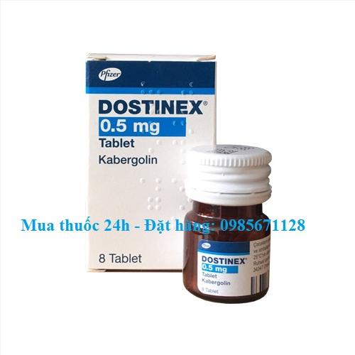 Thuốc Dostinex 0.5mg mua ở đâu, thuốc Dostinex giá bao nhiêu