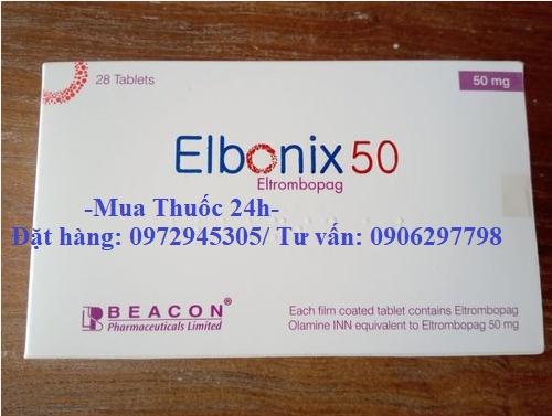 ​Thuốc Elbonix Eltrombopag 25mg 50mg giá bao nhiêu mua ở đâu?