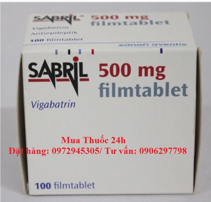 Thuốc Sabril vigabatrin 500mg giá bao nhiêu mua ở đâu?