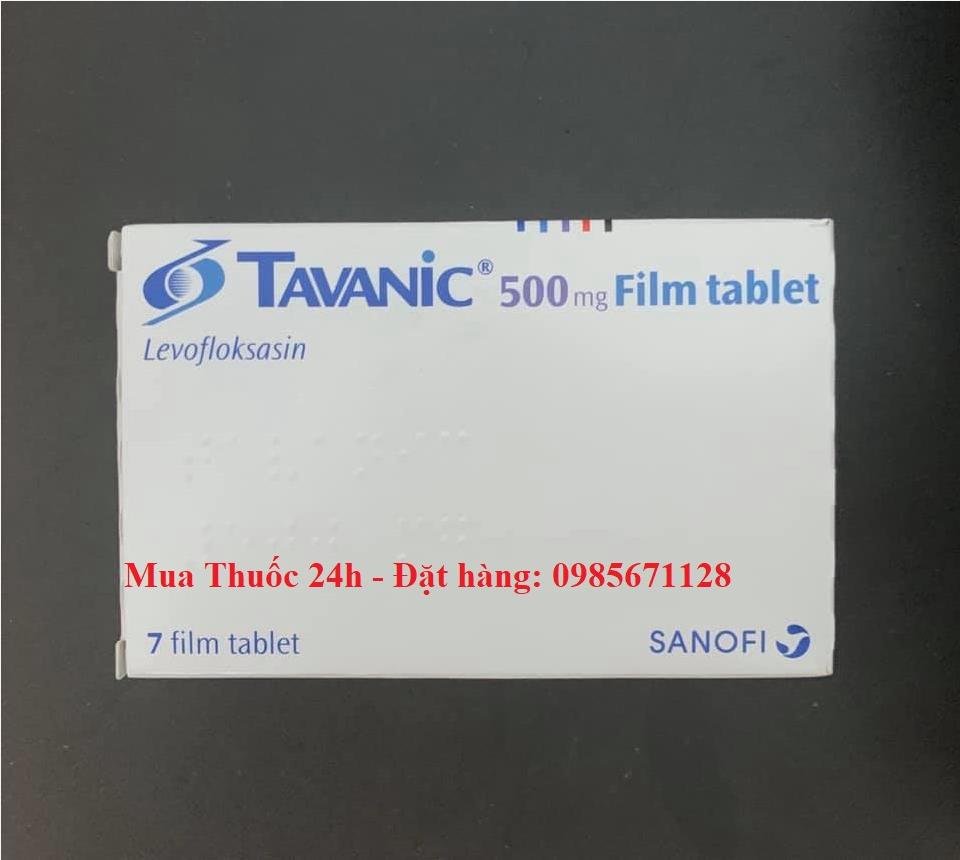 Thuốc Tavanic Levofloxacin 500mg giá bao nhiêu mua ở đâu?
