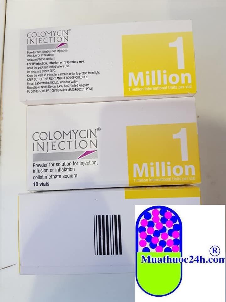 ​Thuốc Colomycin Injection colistimethate giá bao nhiêu mua ở đâu?