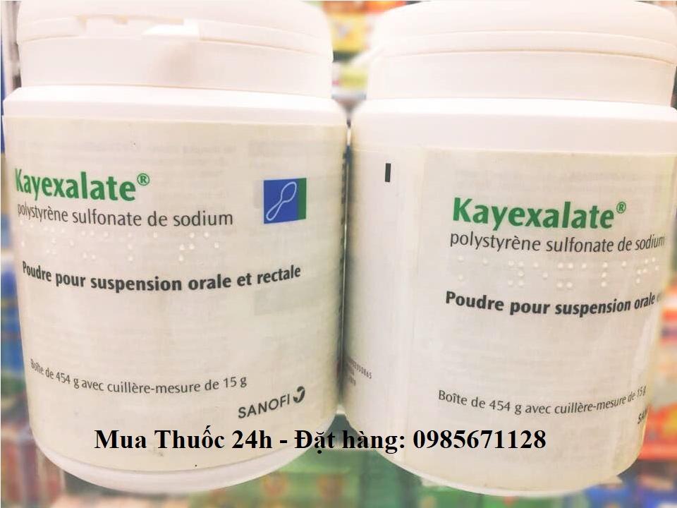 Thuốc Kayexalate giá bao nhiêu, mua ở đâu