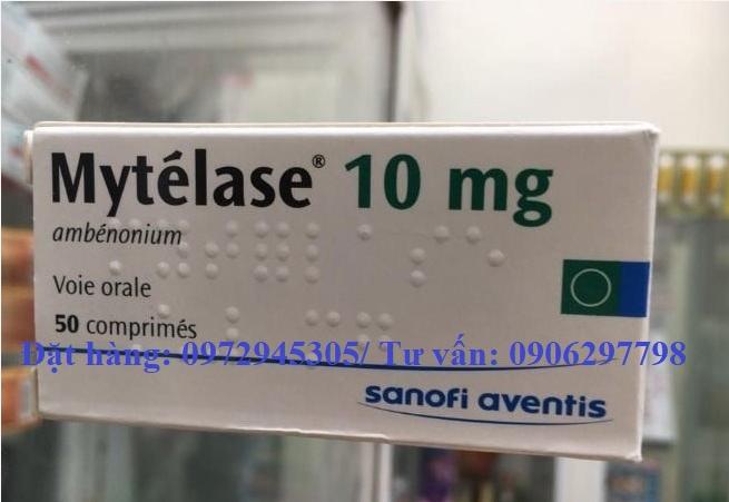 Thuốc Mytelase 10mg ambenonium giá bao nhiêu mua ở đâu?