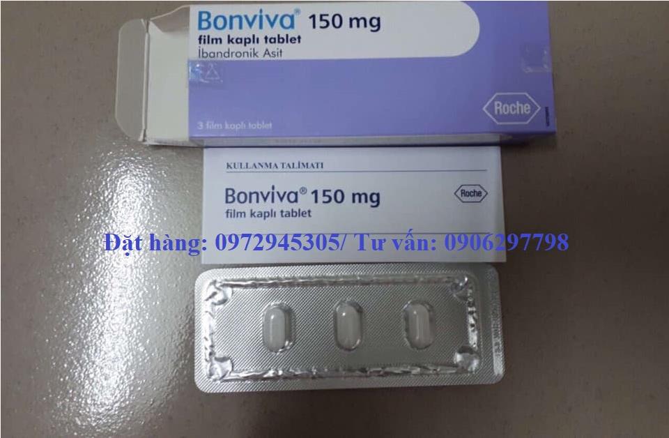 Thuốc Bonviva Ibandronic acid 150mg giá bao nhiêu mua ở đâu