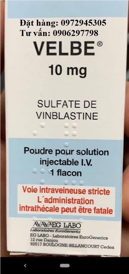 ​Thuốc Velbe vinblastine sulphate giá bao nhiêu mua ở đâu