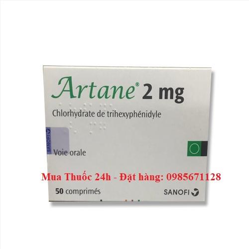 Thuốc Artane 2mg giá bao nhiêu, mua ở đâu