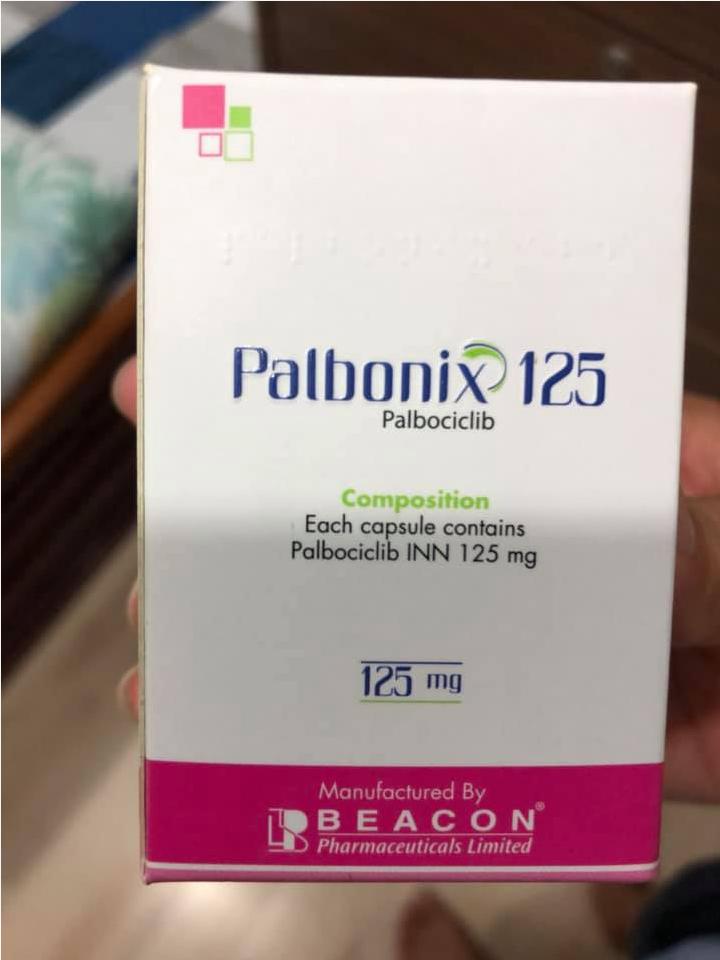 Thuốc palbonix Palbociclib 125mg mua ở đâu giá bao nhiêu?