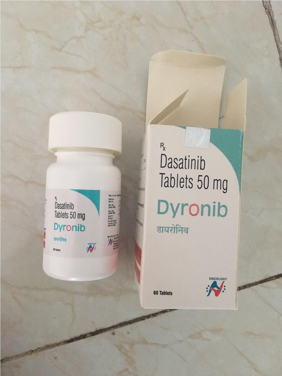 Thuốc Dyronib Dasatinib 50mg giá bao nhiêu mua ở đâu?