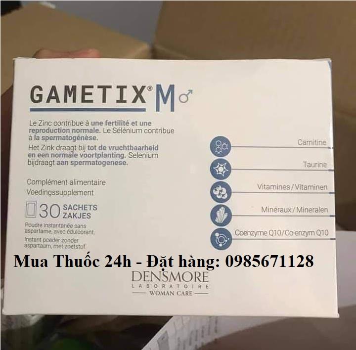 Thuốc Gametix M mua ở đâu, giá bao nhiêu?