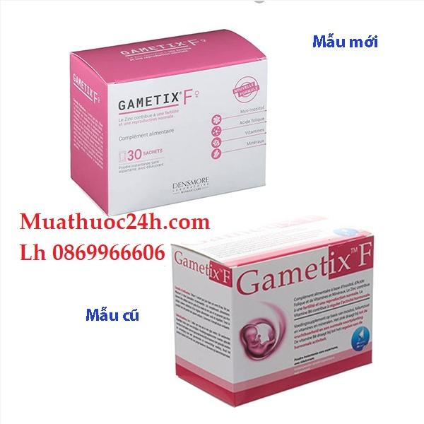 Thuốc Gametix F mua ở đâu, thuốc điều trị vô sinh, hiếm muộn nữ Gametix F giá bao nhiêu?