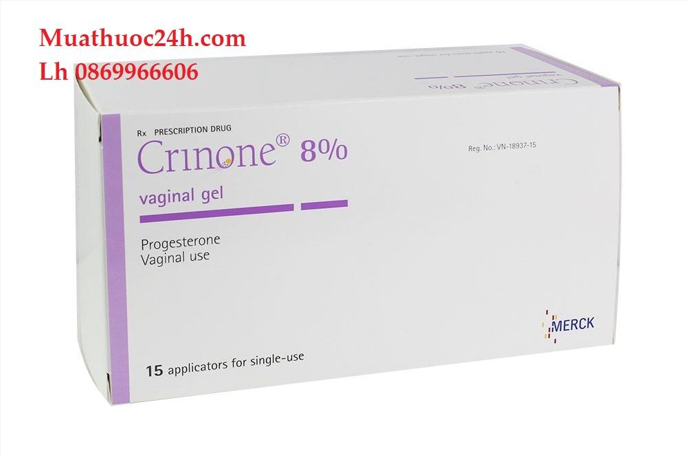 Thuốc Crinone 8% giá bao nhiêu mua ở đâu?