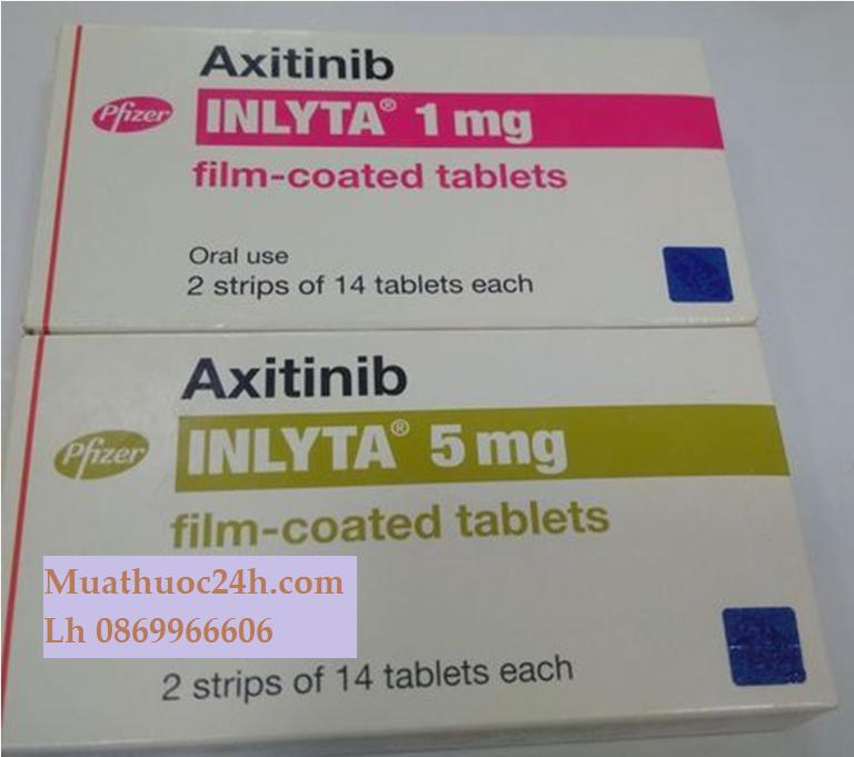 Thuốc Inlyta Axitinib giá bao nhiêu mua ở đâu?