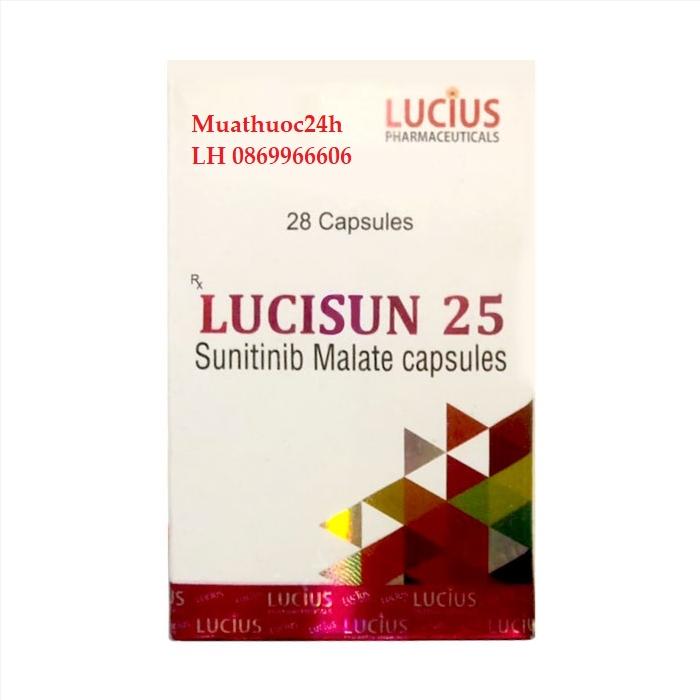 Thuốc Lucisun Sunitinib giá bao nhiêu mua ở đâu?