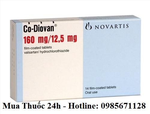 Thuốc Co-Diovan 160 / 12.5 mg giá bao nhiêu mua ở đâu