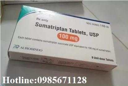 Thuốc Sumatriptan 50mg giá bao nhiêu mua ở đâu