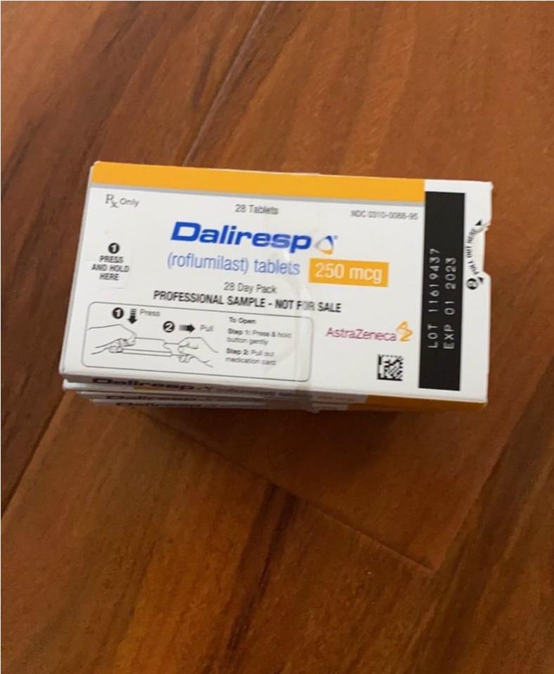 Thuốc Daliresp Roflumilast giá bao nhiêu mua ở đâu