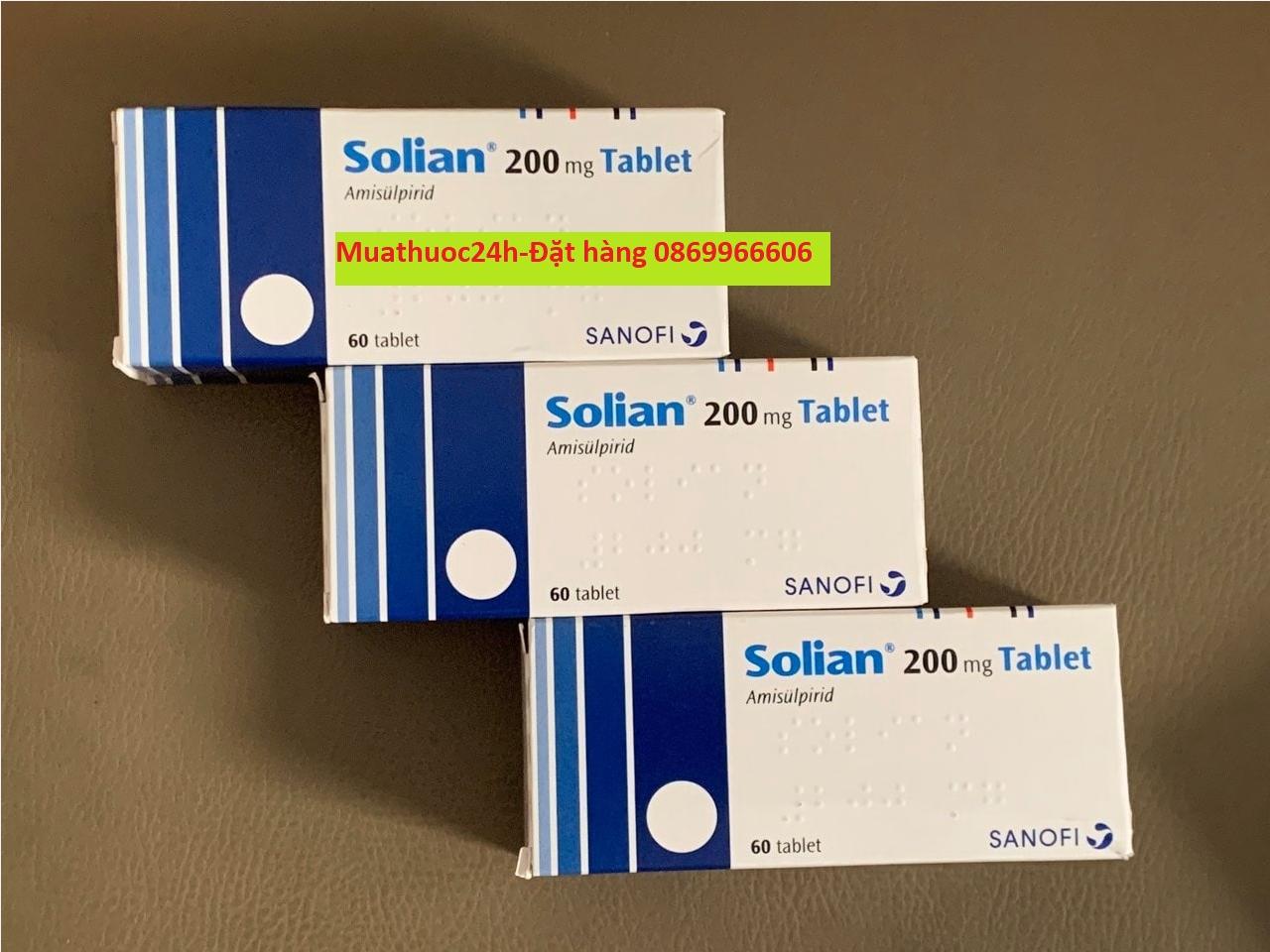 Thuốc Solian Amisulpride giá bao nhiêu mua ở đâu?