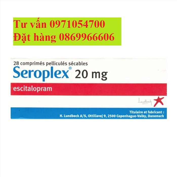 Thuốc Seroplex Escitalopram giá bao nhiêu mua ở đâu?