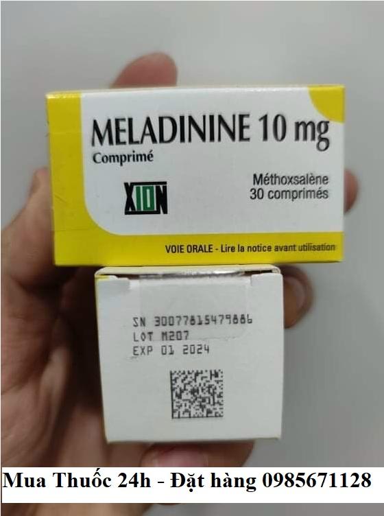 Thuốc Meladinine 10mg Methoxsalen giá bao nhiêu mua ở đâu