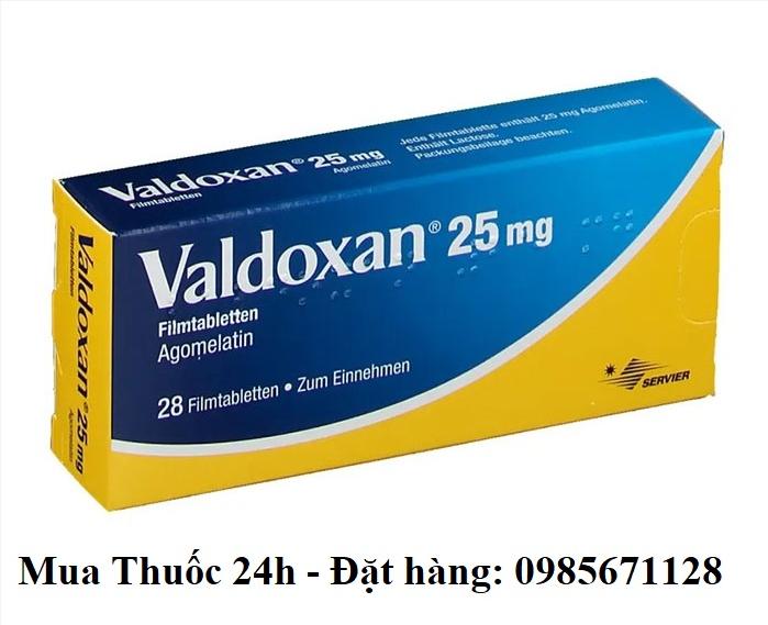 Thuốc Valdoxan 25mg Agomelatine giá bao nhiêu mua ở đâu