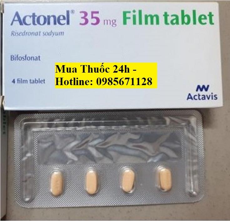 Thuốc Actonel 35mg Risedronate giá bao nhiêu mua ở đâu
