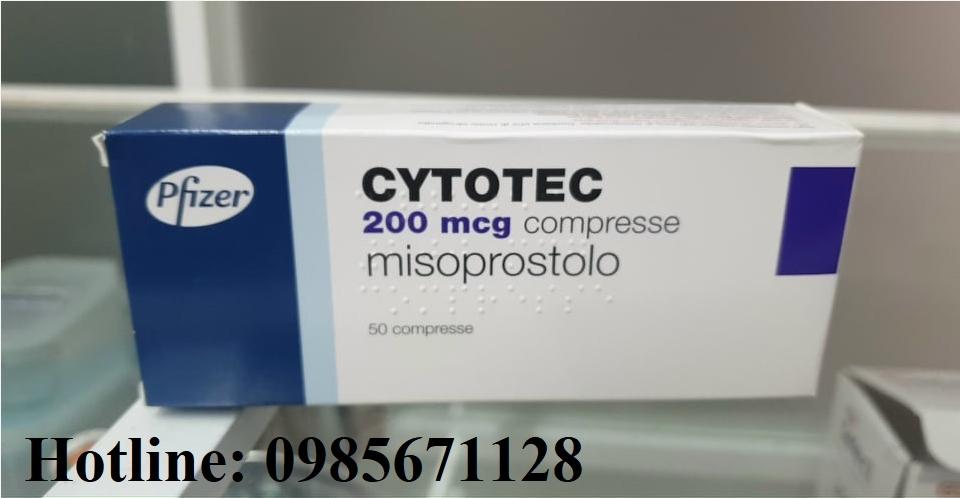 Thuốc Cytotec 200mcg Misoprostol giá bao nhiêu mua ở đâu