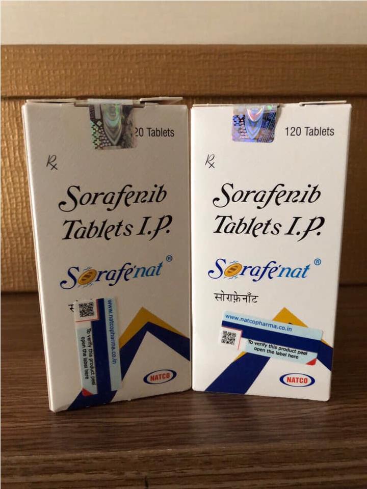 Thuốc Sorafenat hoạt chất Sorafenib giá bao nhiêu mua ở đâu? 