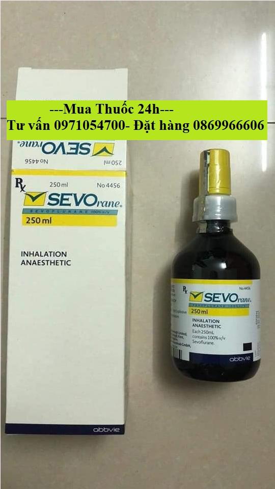 Thuốc Sevorane Sevoflurane 250ml giá bao nhiêu mua ở đâu?