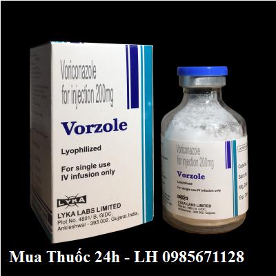 Thuốc Vorzole 200mg Voriconazole giá bao nhiêu mua ở đâu