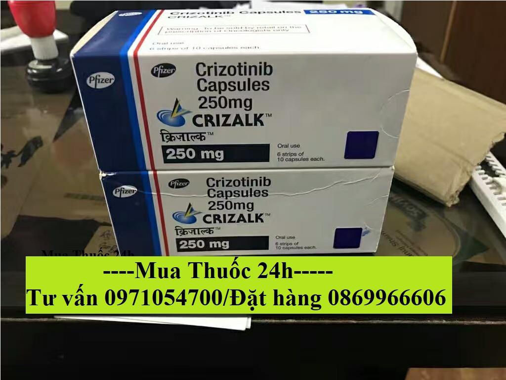 Thuốc Crizalk Crizotinib 250 giá bao nhiêu?