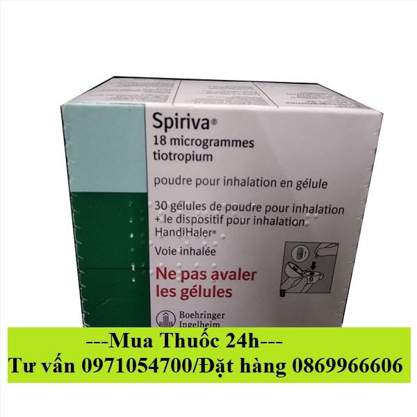 Thuốc Spiriva (Tiotropium) giá bao nhiêu mua ở đâu?